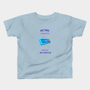 retro gamer geeky Kids T-Shirt